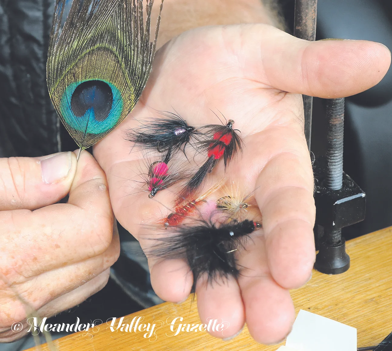 Fly tying is a valuable fly fishing skill. Photo by Mike Moores