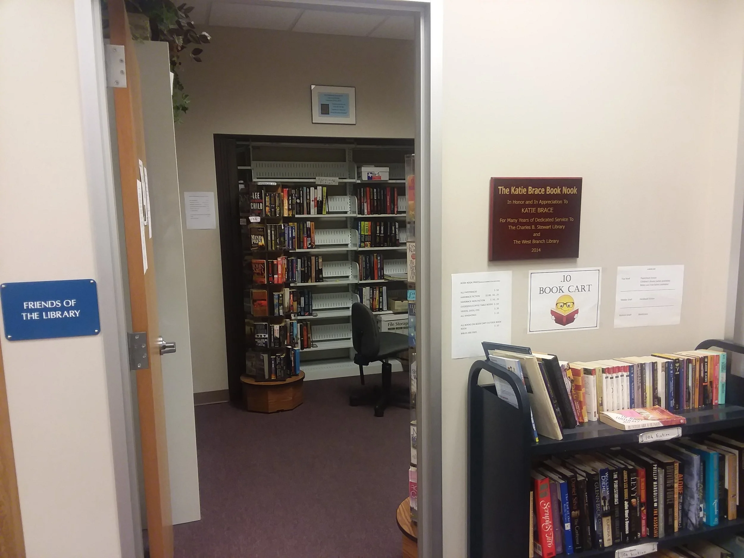 book nook entrance