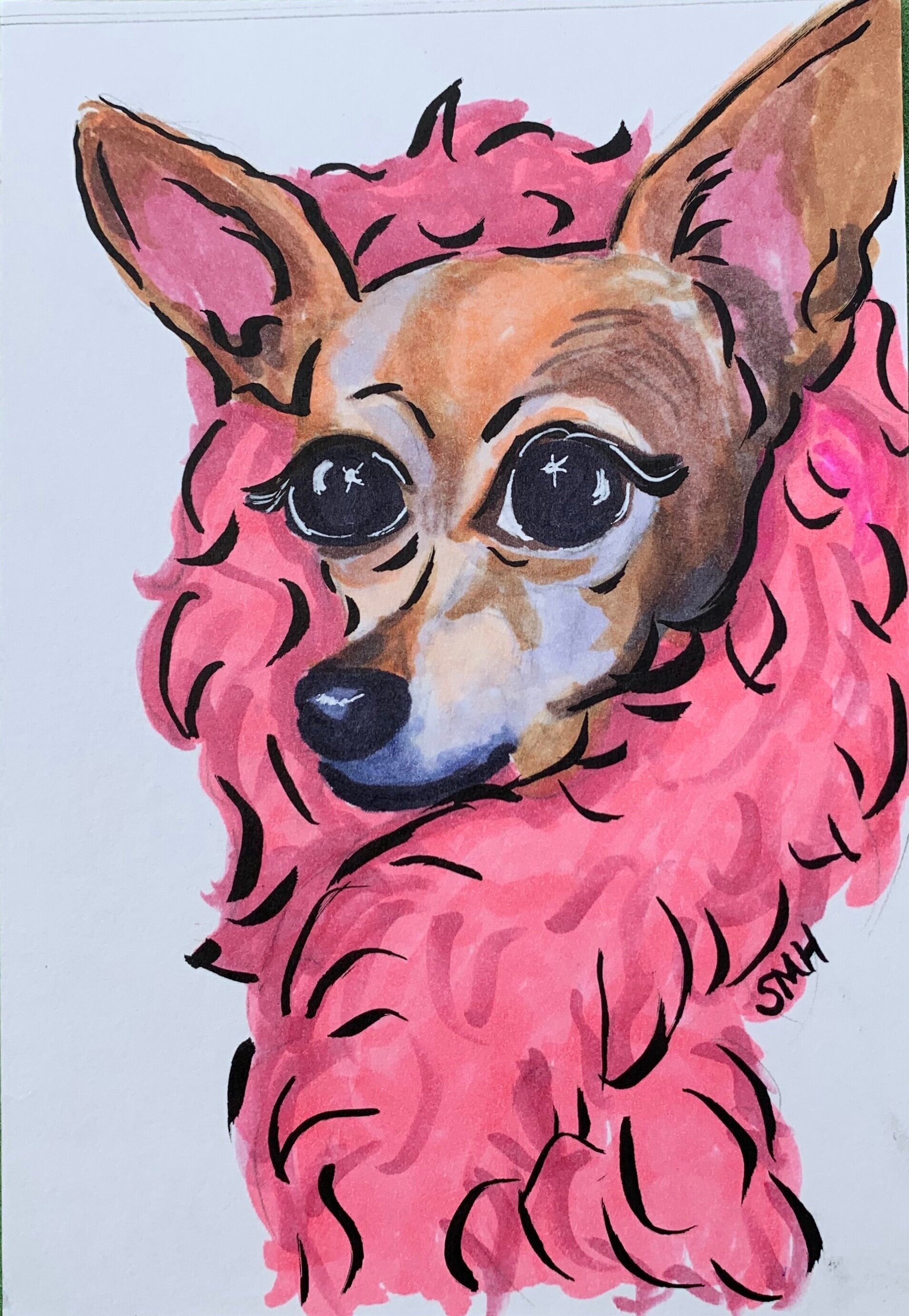 Custom Paint by Numbers Pet Portrait Kit - Basic — Stephanie Henry Art