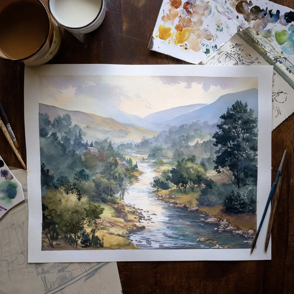 Learn to Paint with Watercolors - Art on 30th - North Park 