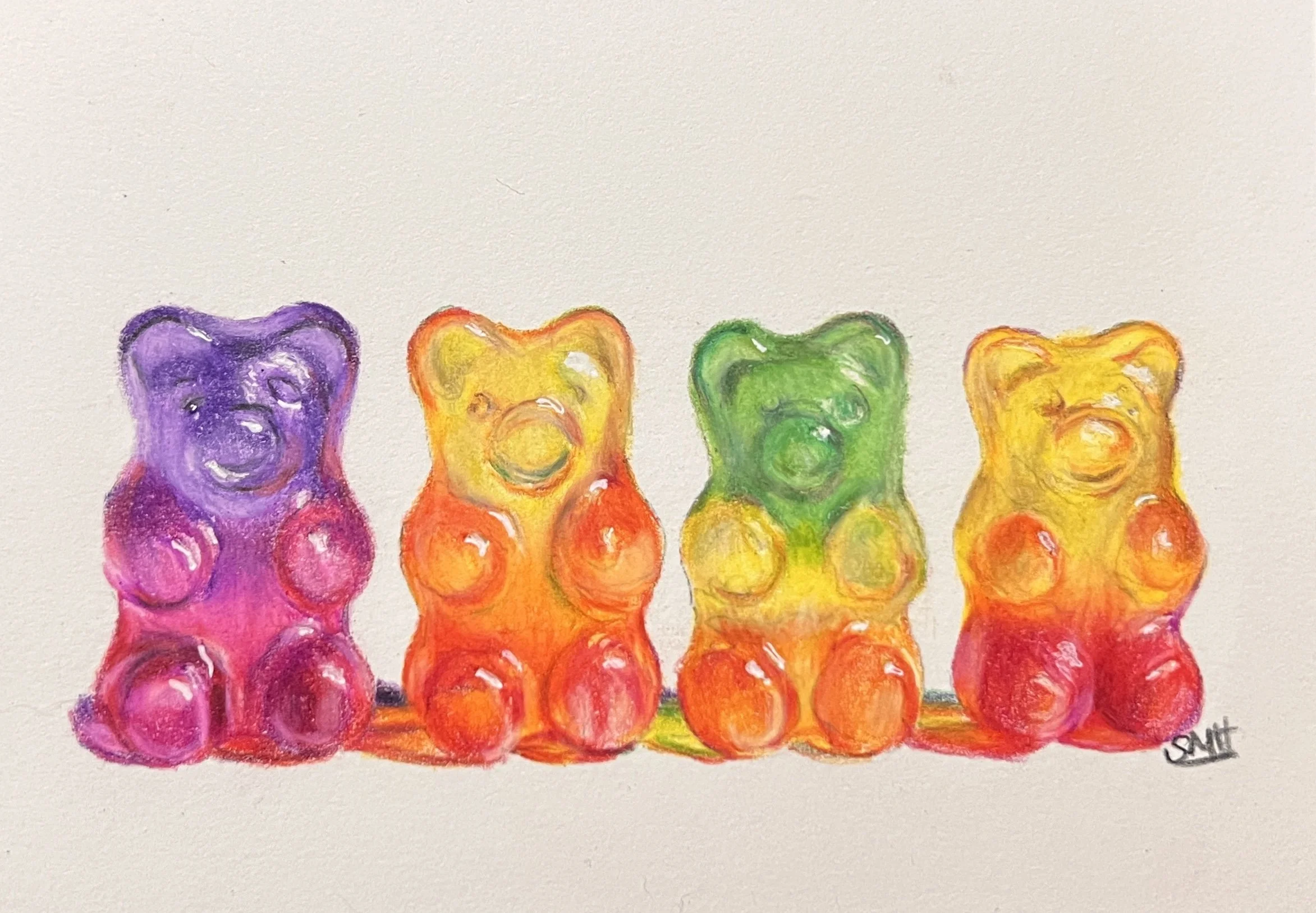 Henry-Stephanie-Gummy Bear Rainbow.JPG