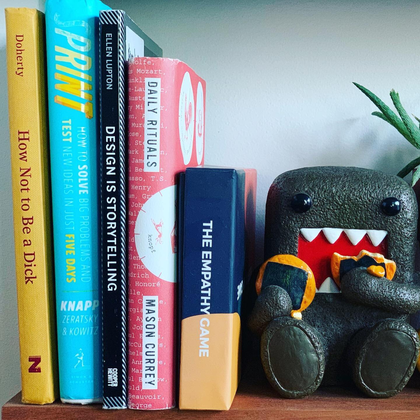 Just the basics. #hownottobeadick #sprint #storytelling #dailyrituals #empathy #domokun #onigirazu