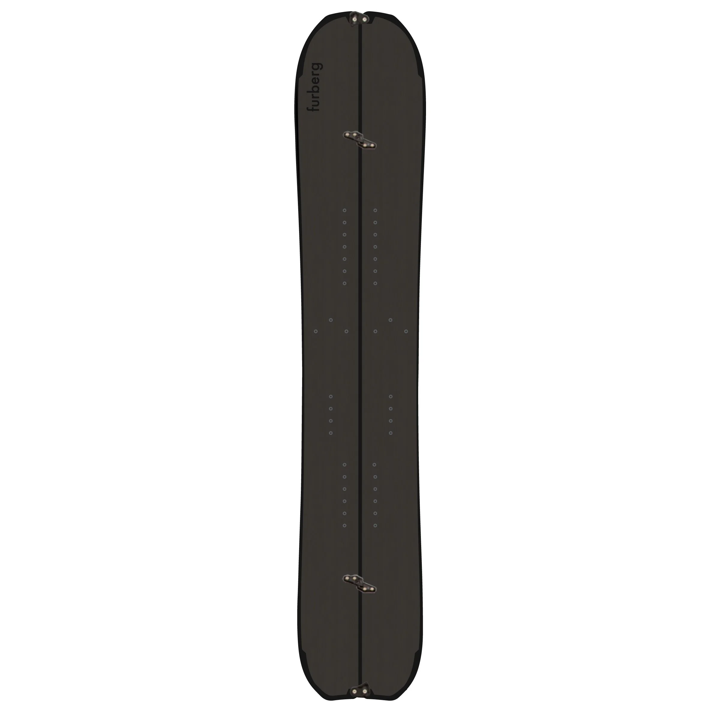 all black snowboard