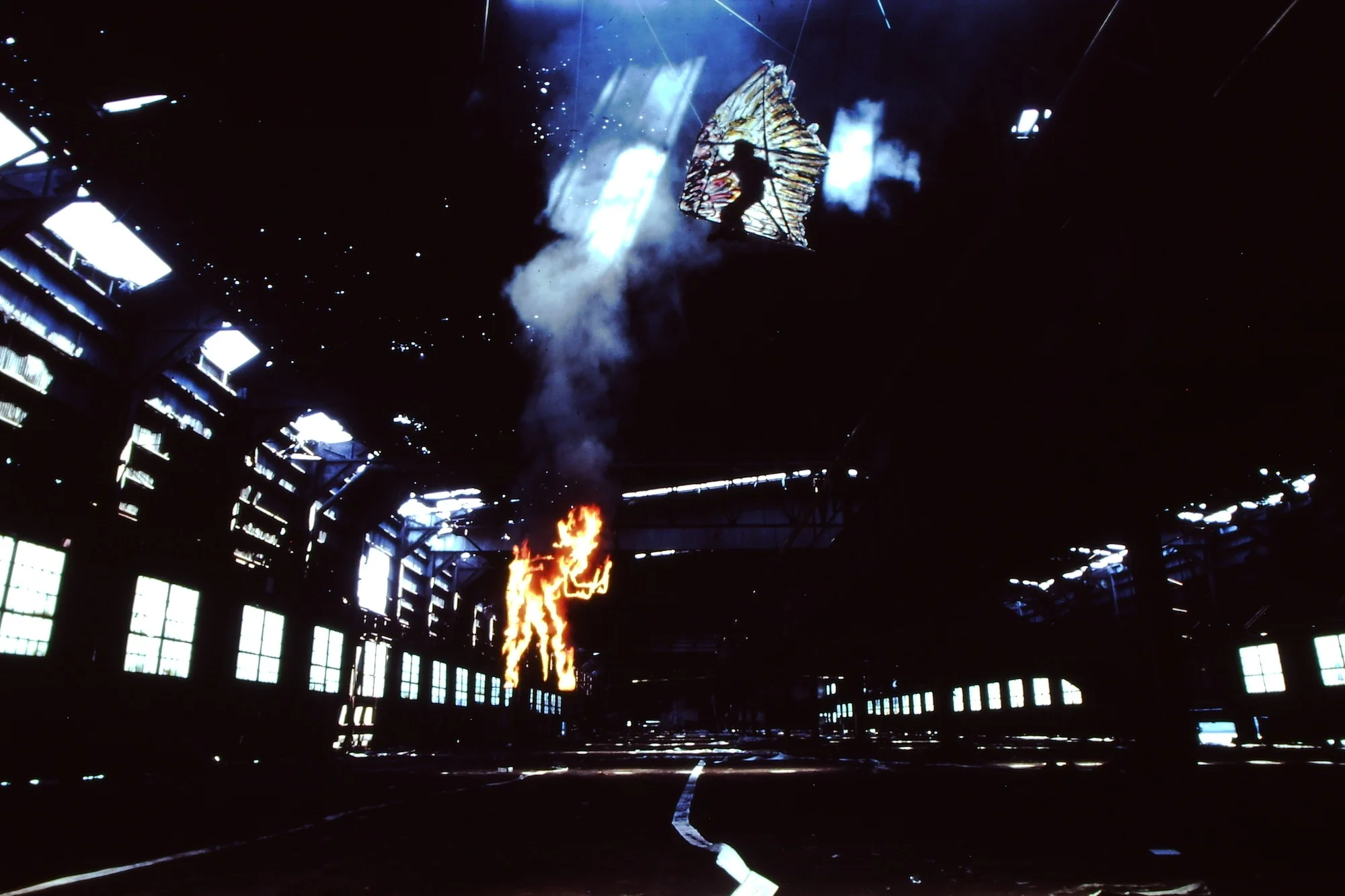 Minotaur and Icarus Pier 34 NYC 1983 URBAN MYTHOLOGY