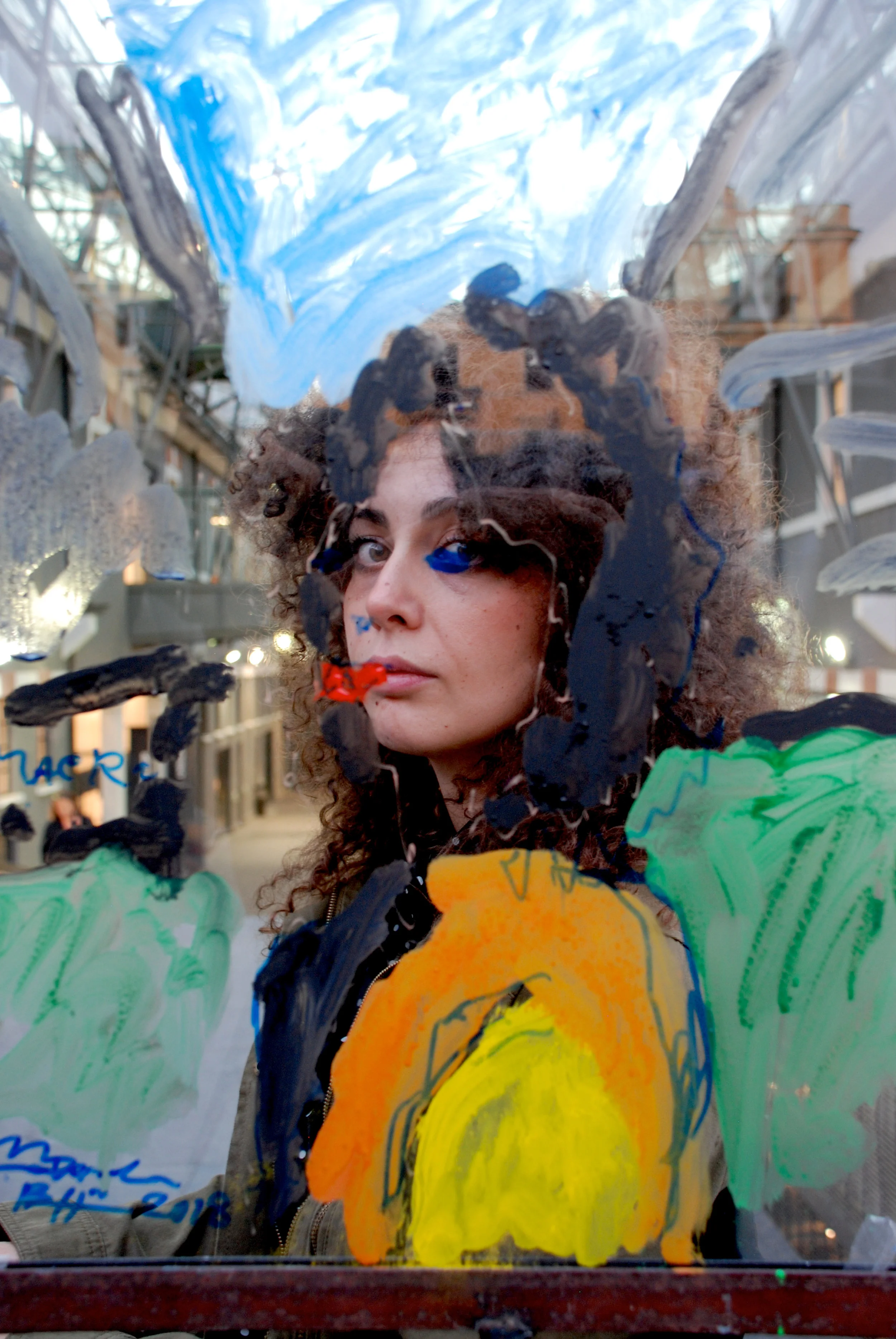 portrait of Angela Riccardelli  Macro Asilo 2018 