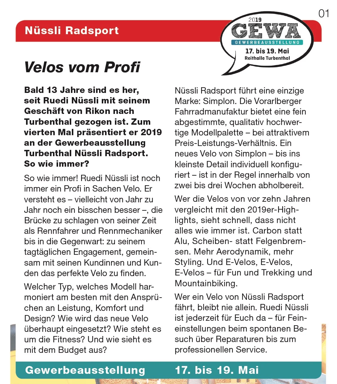 Nüssli Radsport