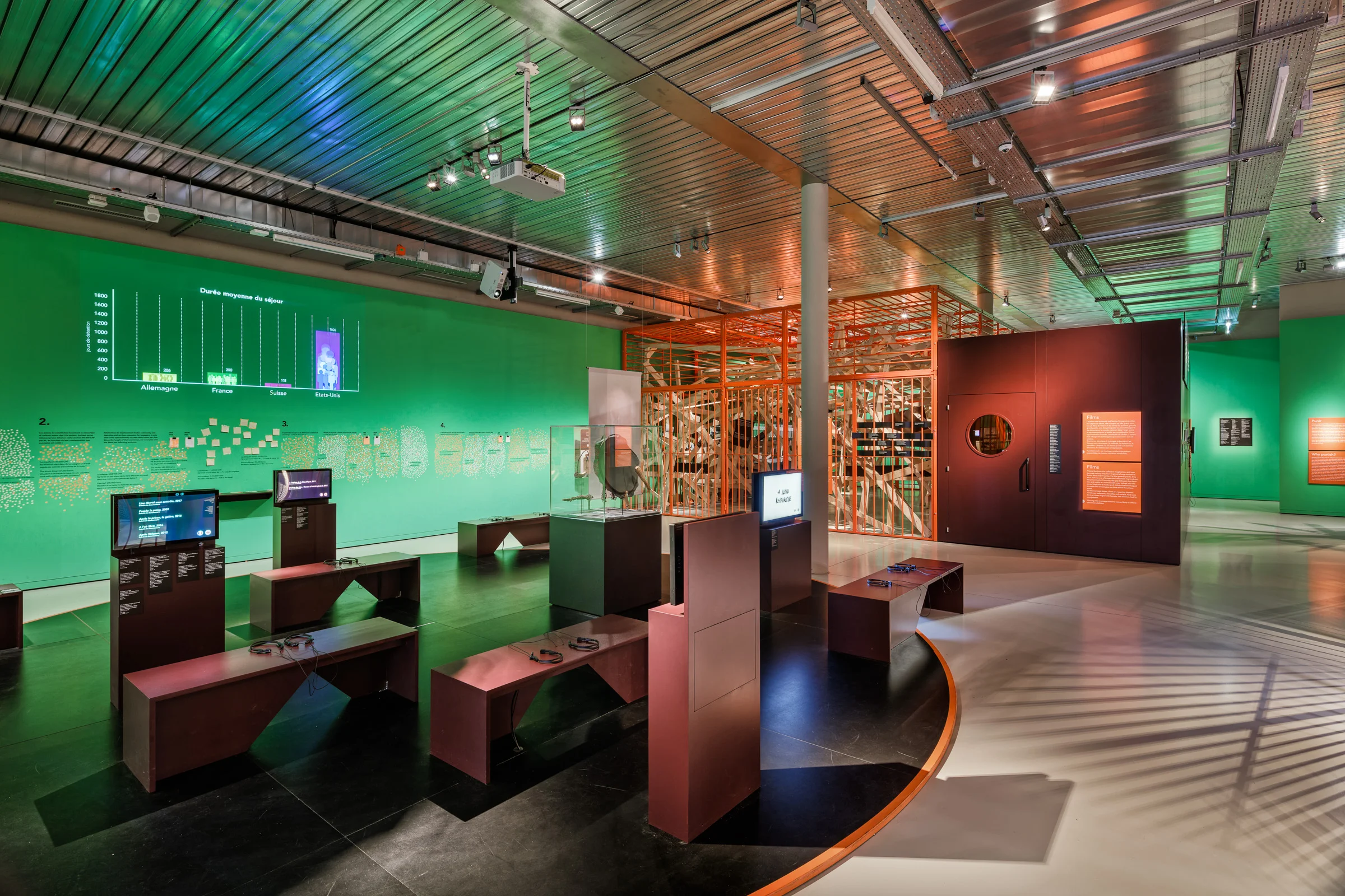“EN PRISON” AUSSTELLUNG KLIENT: EXPOMOBILIA AG, EFFRETIKON / MCH GROUP AG, ZÜRICH LOCATION: INTERNATIONALES ROTKREUZ- UND ROTHALBMONDMUSEUM, GENF