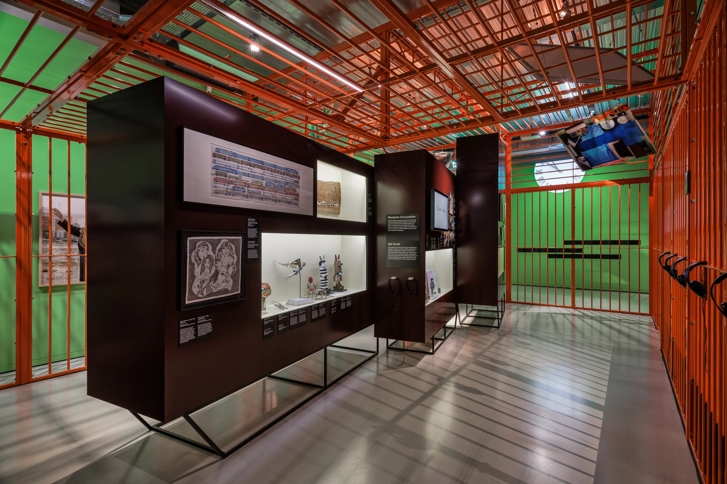 “EN PRISON” AUSSTELLUNG KLIENT: EXPOMOBILIA AG, EFFRETIKON / MCH GROUP AG, ZÜRICH LOCATION: INTERNATIONALES ROTKREUZ- UND ROTHALBMONDMUSEUM, GENF