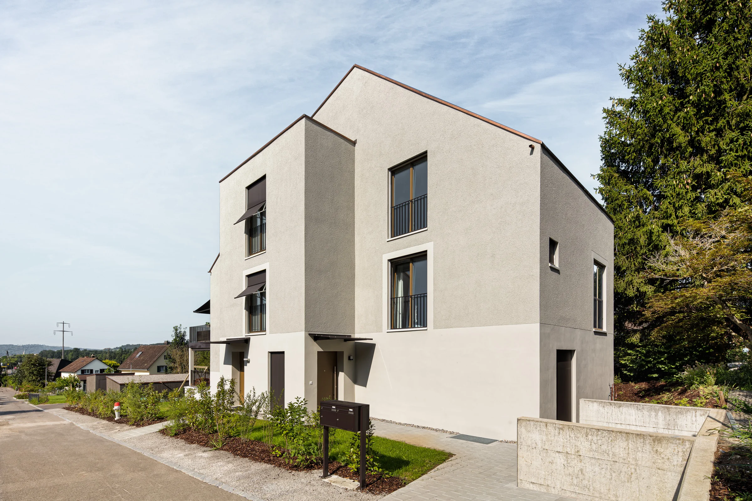 EFH HAUS W KLIENT: DOA DAVIDE ORLANDO ARCHITEKTUR, WINTERTHUR LOCATION: WIESENDANGEN, SCHWEIZ