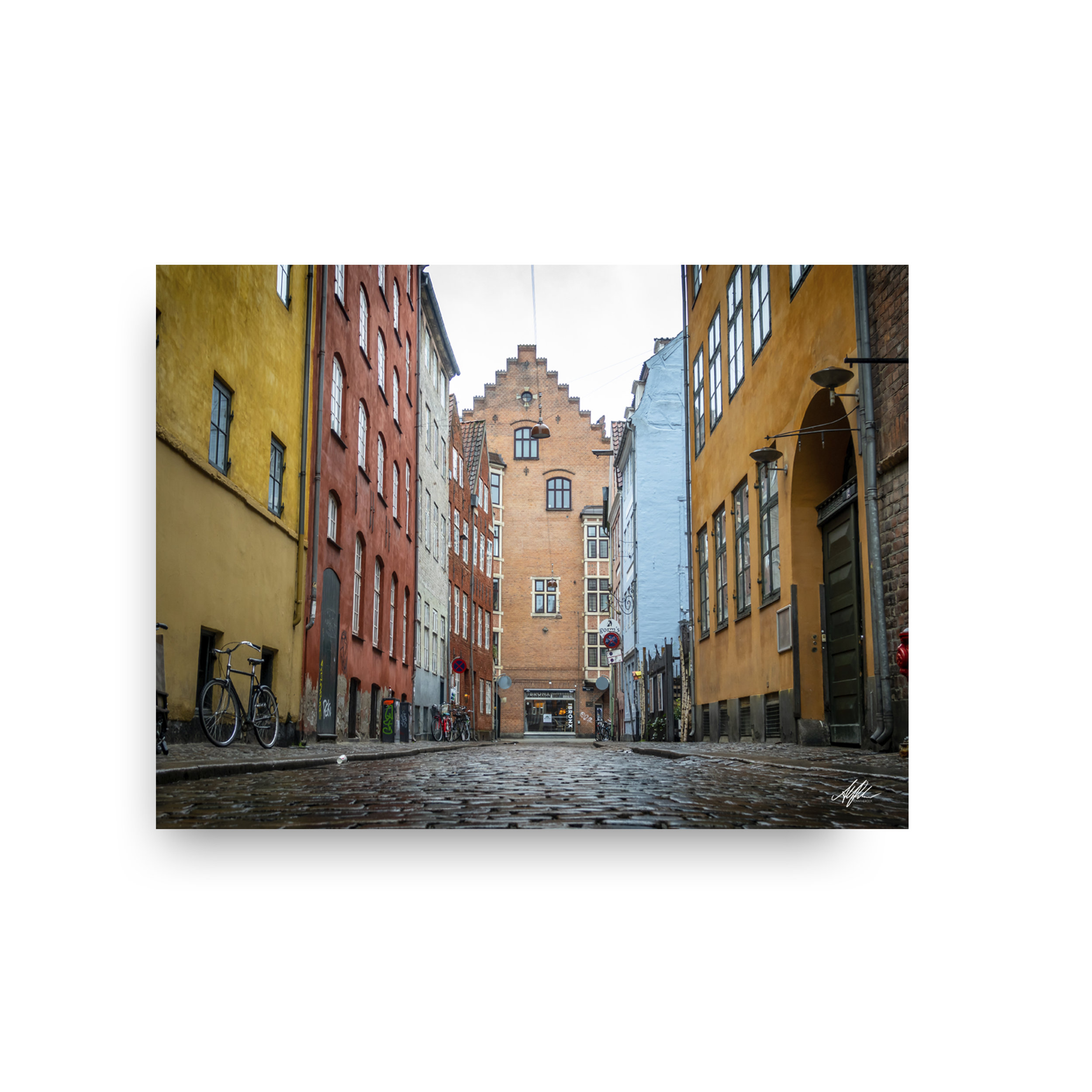 Calles estrechas de Copenhague - Alantherock