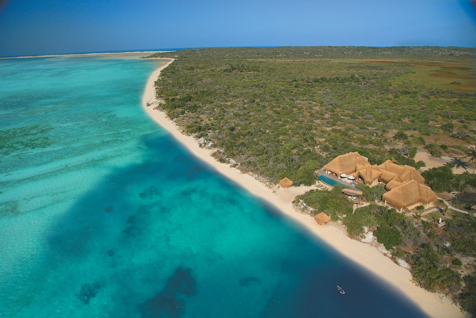 Mozambique. Bazarutto Archipel.