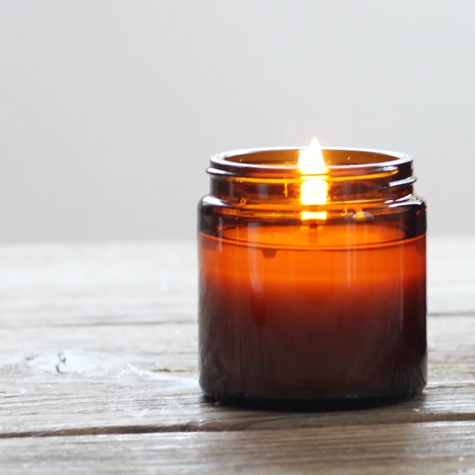 Bergamot Clarity Meditation Candle collaboration with Pure Thoughts .