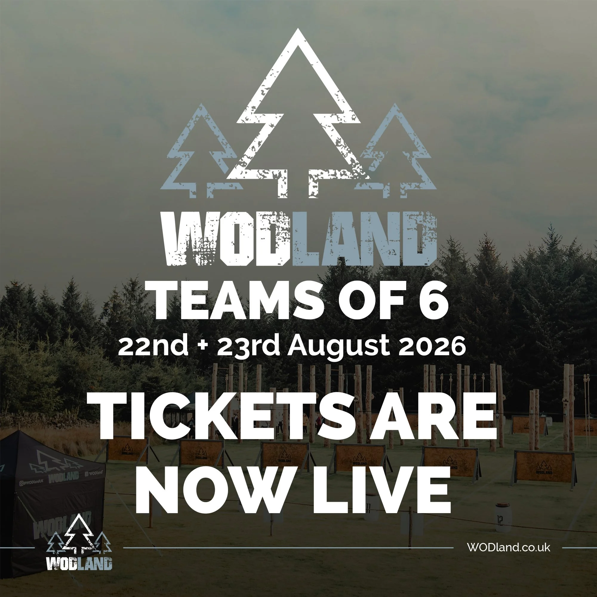 📣3... 2... 1... GO📣

🌲TICKETS ARE NOW LIVE for WODland - Teams of 6🌲

📆22nd + 23rd August

Click the link in our bio NOW to book your spot for August 2026... these will go FAST

You do not want to miss out! 👉

@team_aretas

You Stay Classy WODl