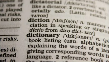 Dictionary definitions