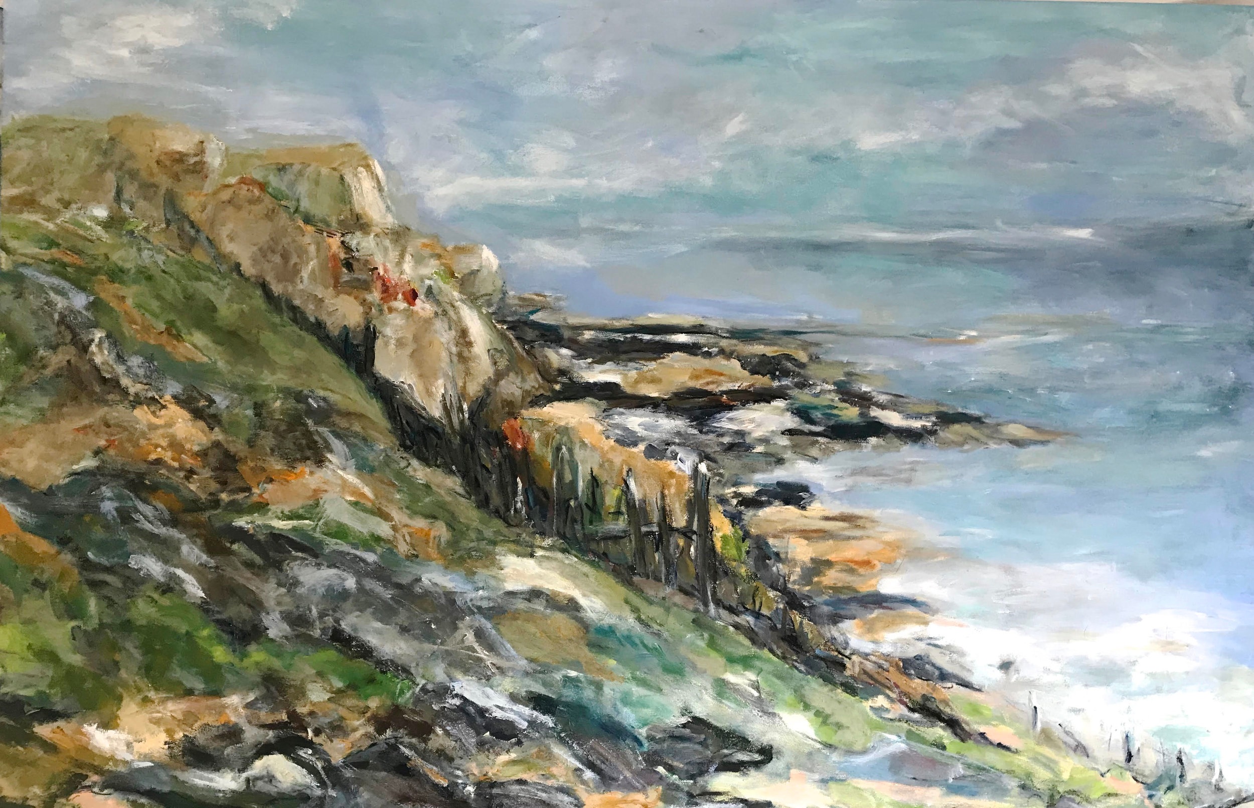 East Devon Coastal Path (Oil)