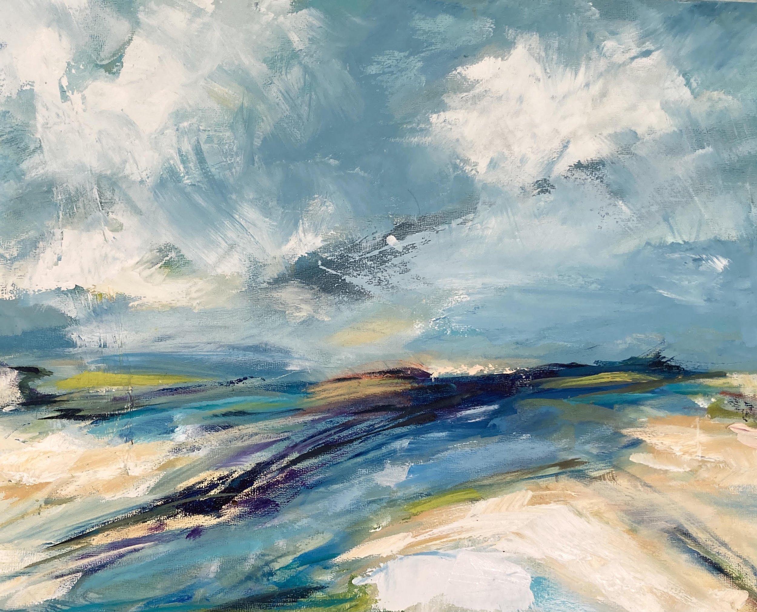 Freshening Winds (Oil)