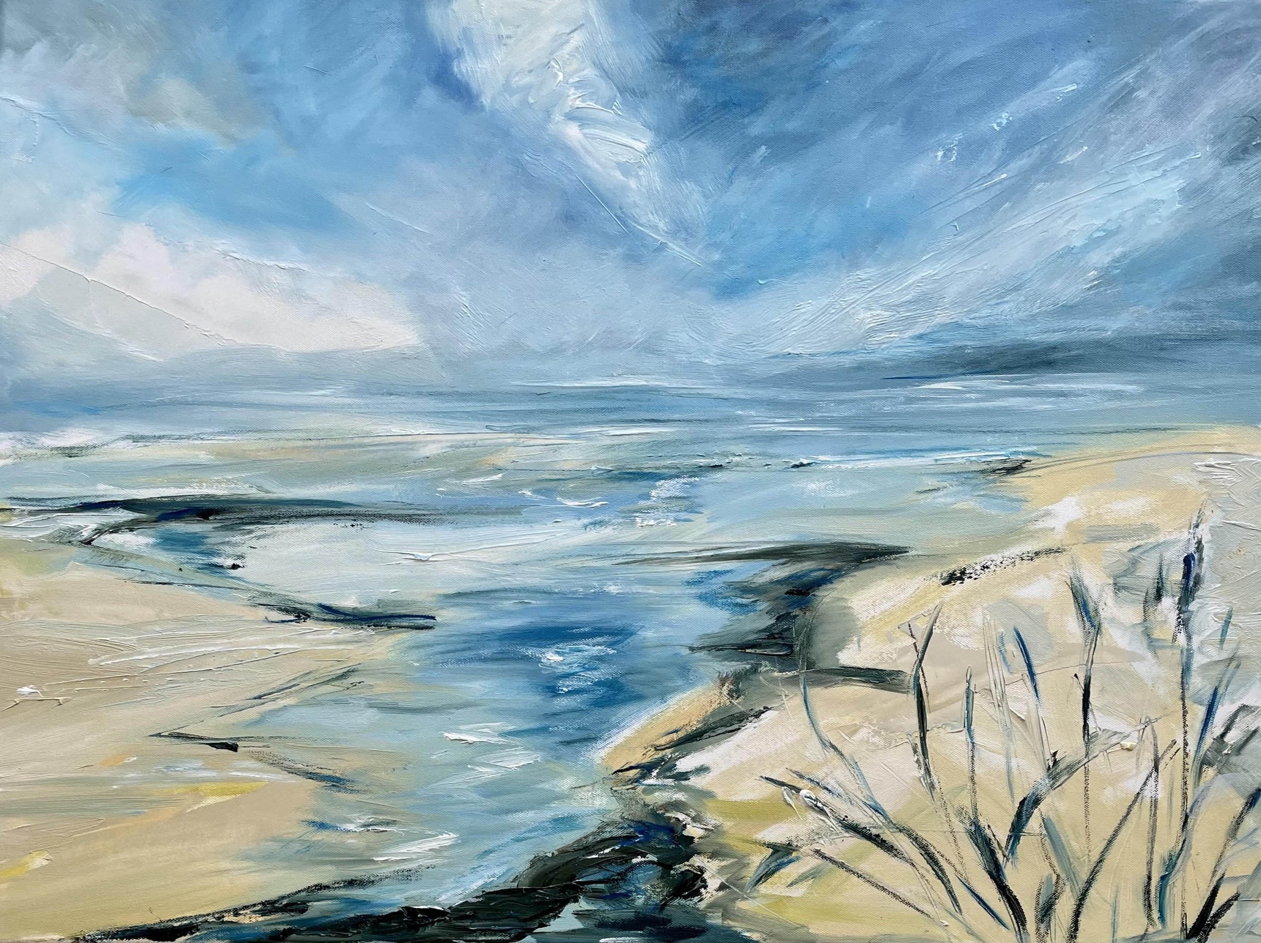 Outoing Tide (Oil)