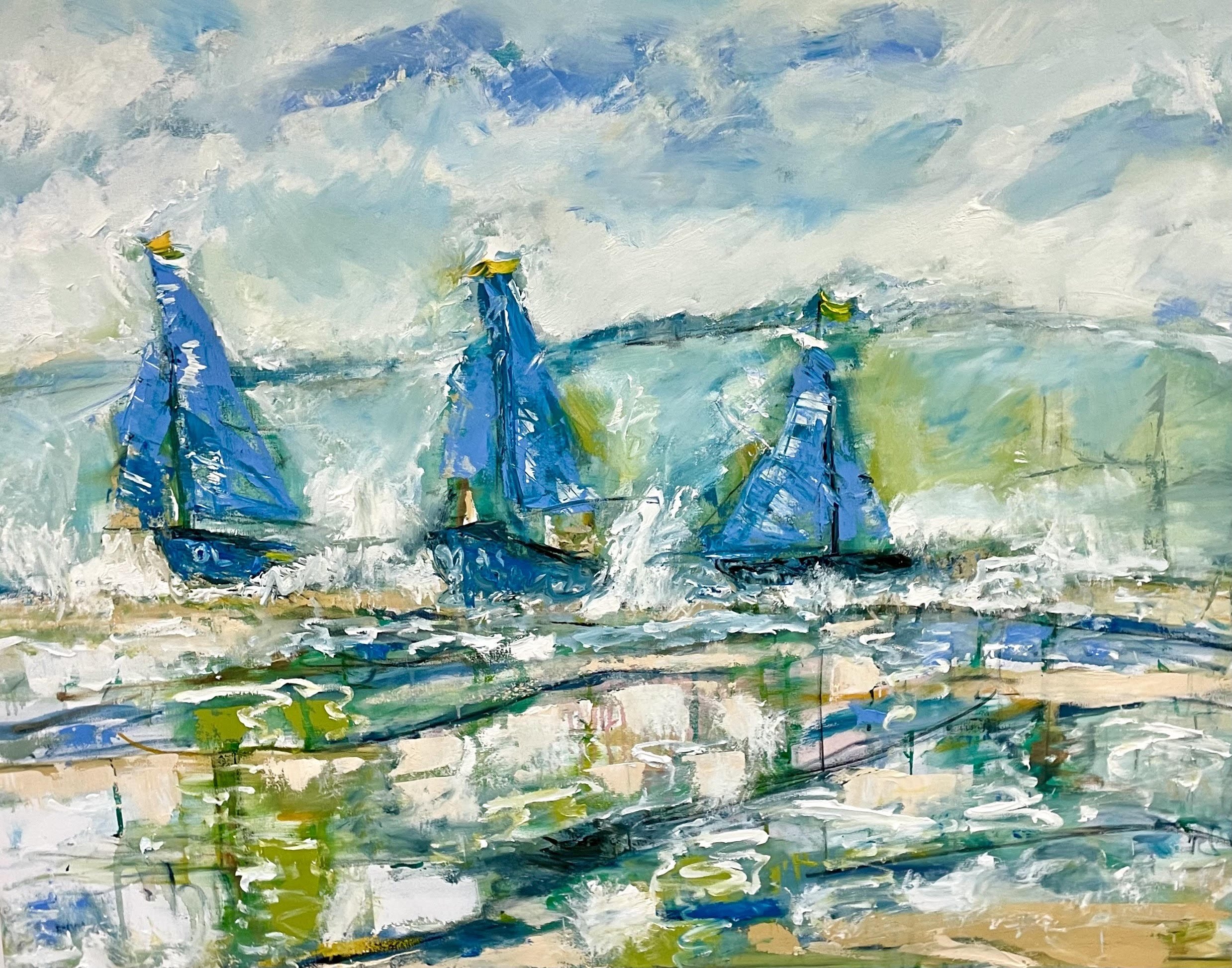 Blue Sails (Oil)