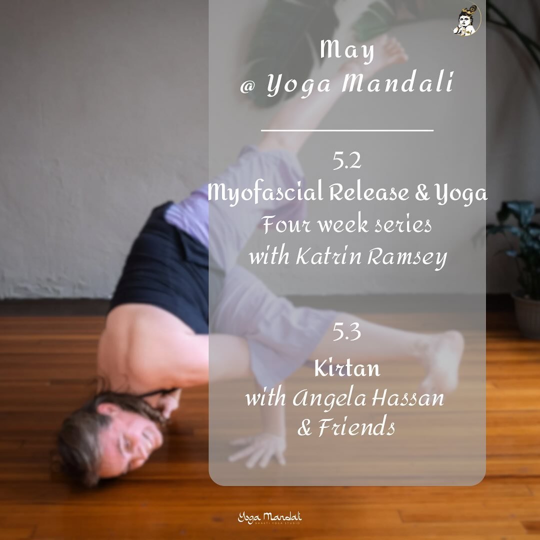 Sneak peak&hellip;

🌸 May at Mandali 🌸

It&rsquo;s the perfect time of year for a yoga workshop.. or to start your Yoga practice with a Beginner&rsquo;s Series! We hope to see you all on the mat in May! ❤️