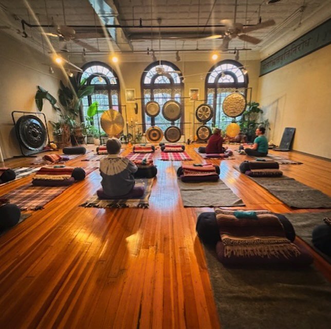 ✨ Thank you to Tom, Ewa and Candace for offering sound and reiki healing this past Friday at Yoga Mandali ✨

This weekend: 
❤️ Cacao &amp; Sound | Friday 

❤️ In Depth Workshop of the Bhagavad Gita |  Saturday &amp; Sunday 

❤️Restorative Yoga and Ma