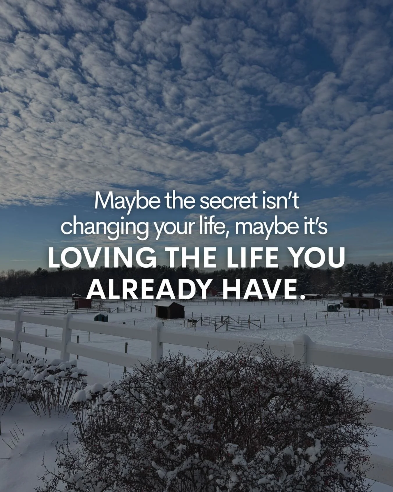 Our teacher @madeleine.mackell shared this quote at the end of class last week. Since it&rsquo;s the first Monday of the new year, some people might feel the pressure to make some major life changes or expect a lot from themselves. Perhaps this year 