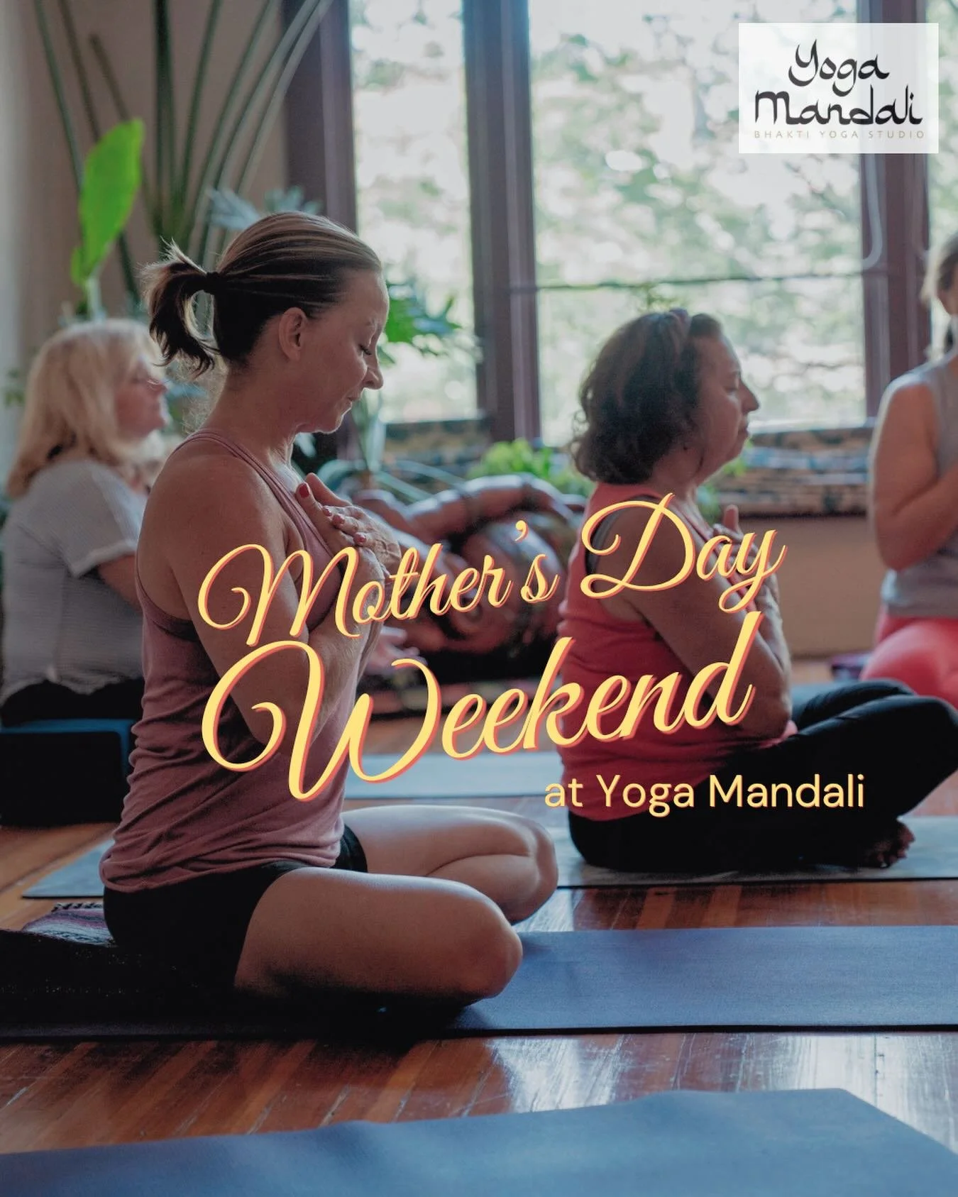 It&rsquo;s Mother&rsquo;s Day weekend! 🩷 We&rsquo;re lucky to be surrounded by so many incredible moms at Yoga Mandali &mdash; those raising children, caring for loved ones, showing up for their communities &amp; nurturing others in countless ways. 