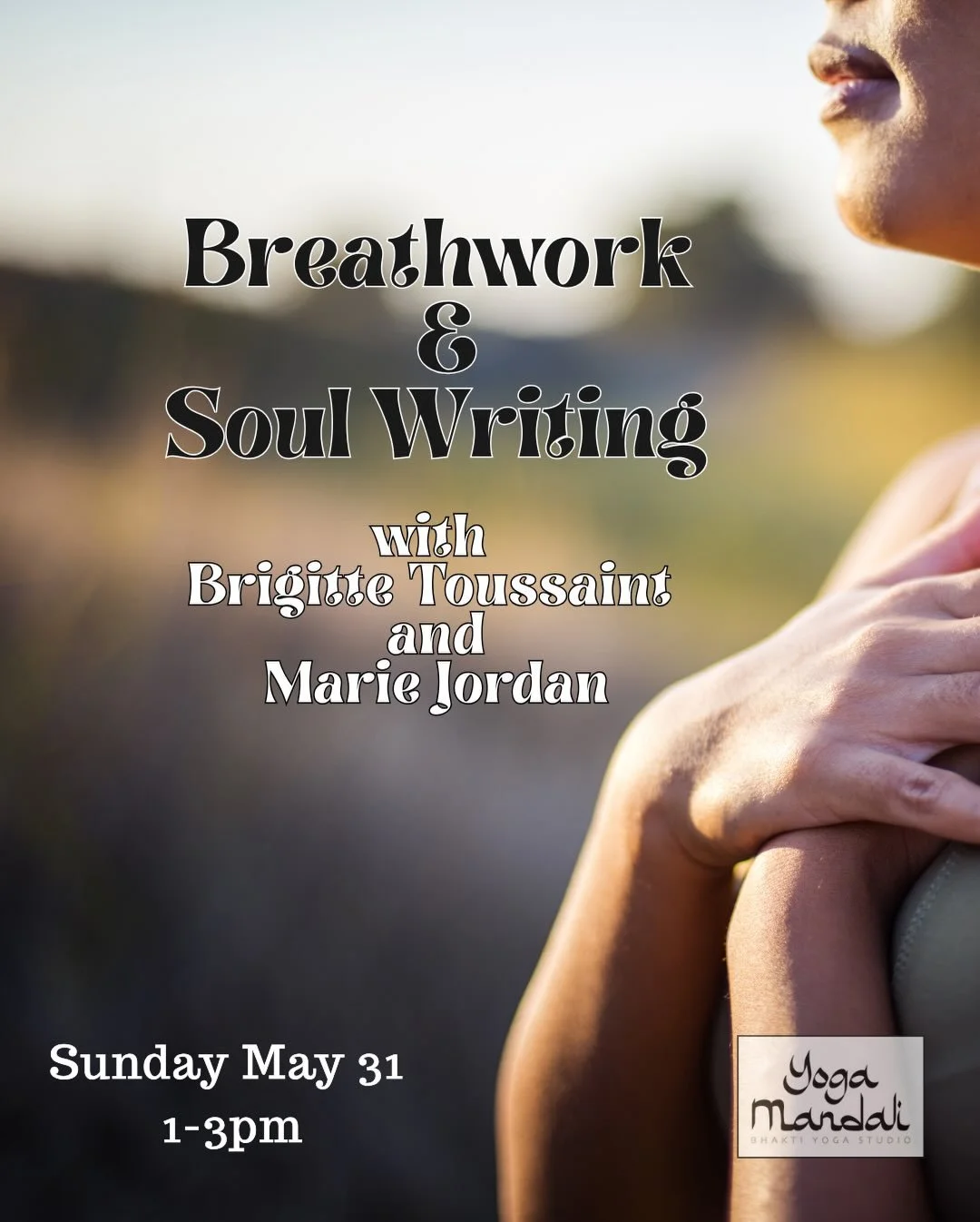 Breathwork &amp; Soul Writing - what happens when you slow down enough to truly listen within? ✨ 

Join us for an afternoon with Brigitte and Marie - designed to help you release what feels heavy, quiet the mind &amp; reconnect with your inner wisdom