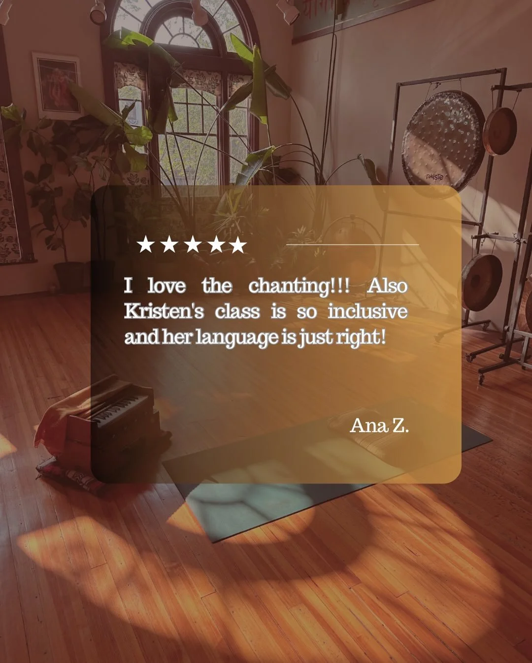 We&rsquo;re so grateful for the kind words you continue to share with us!  Each review means so much - and your support helps others discover the benefits of yoga &amp; find their way to our studio. ✨

Whether you&rsquo;re stepping onto the mat for t
