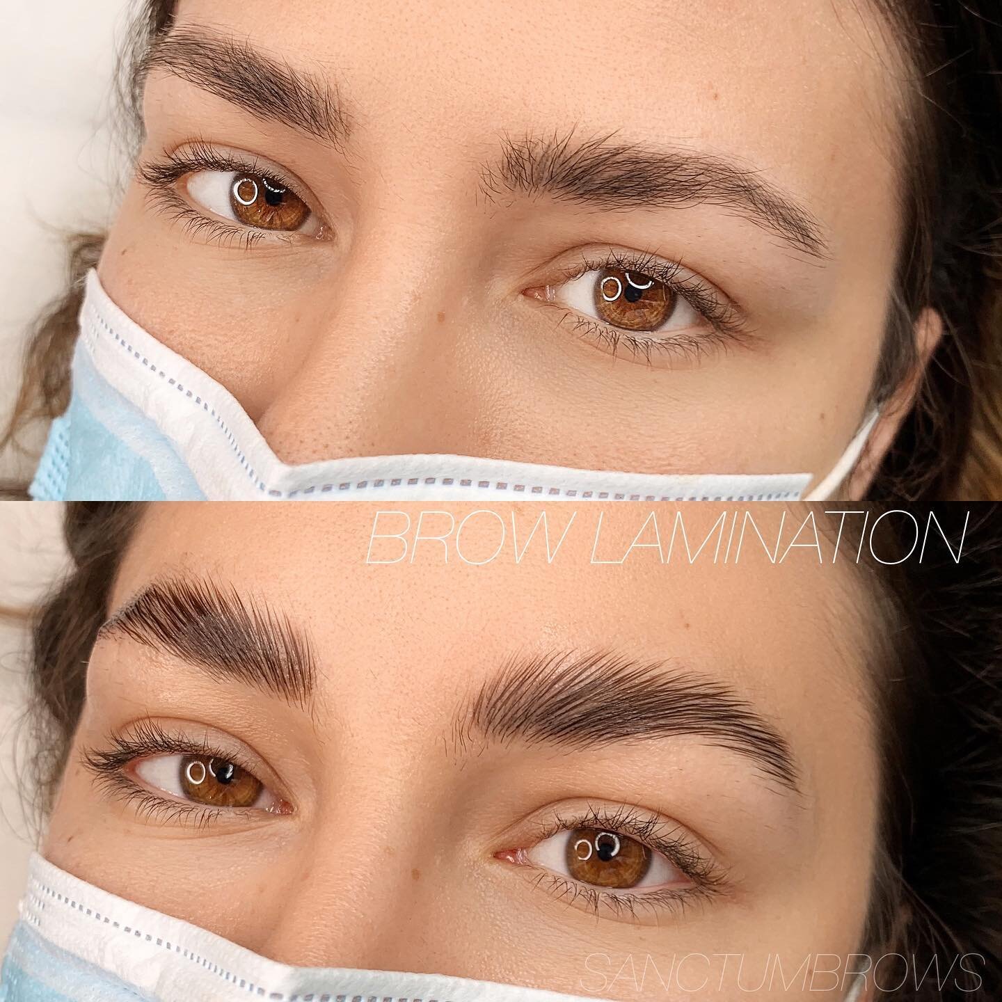 Brow lamination over healed Microblading done by me! 

This service is a semi-permanent, non invasive procedure that redirects the hair growth for a fluffy, brushed up look. These results can last 6-8 weeks and is the perfect compliment to Microbladi