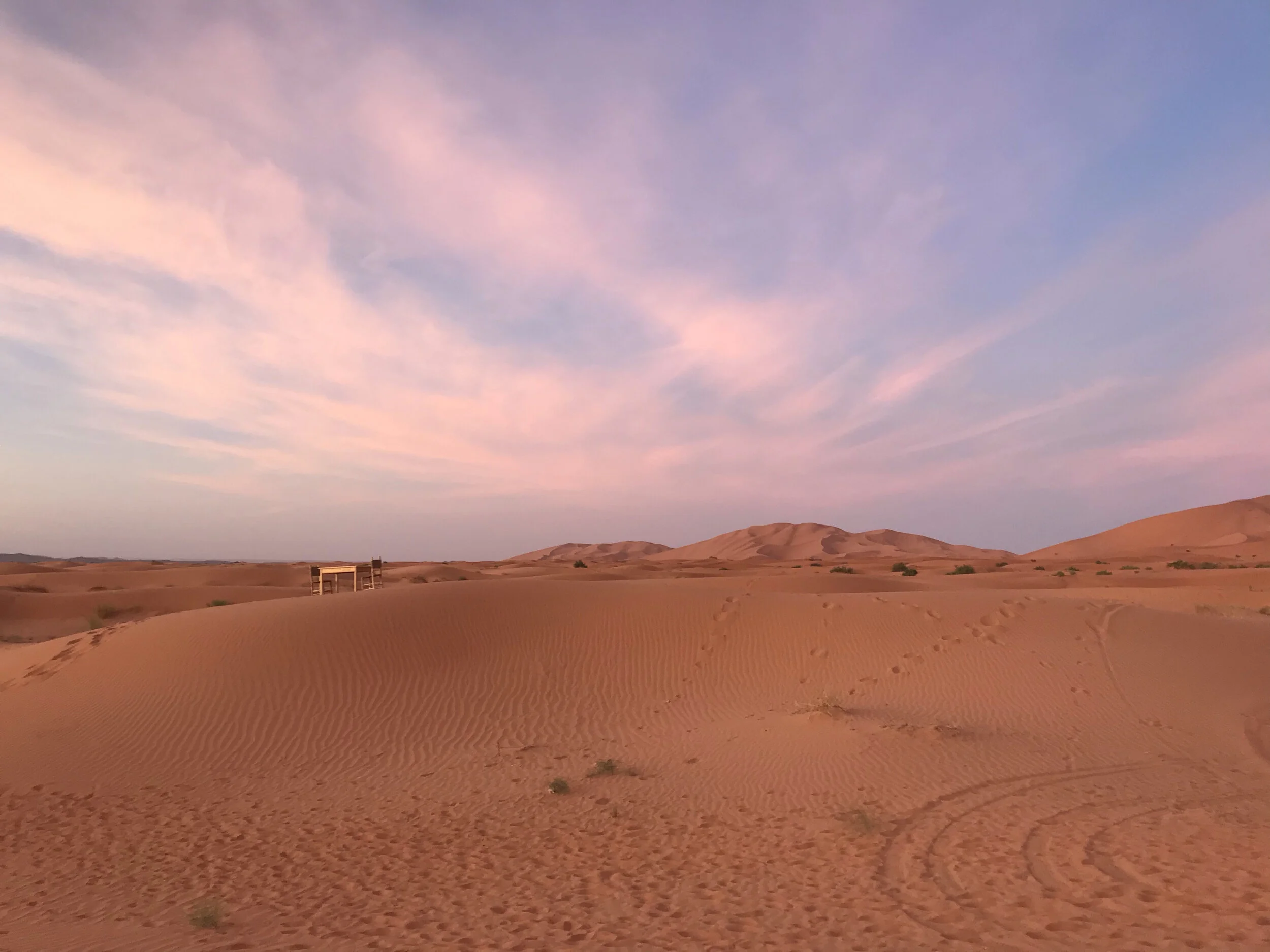 Sunrise in the Sahara