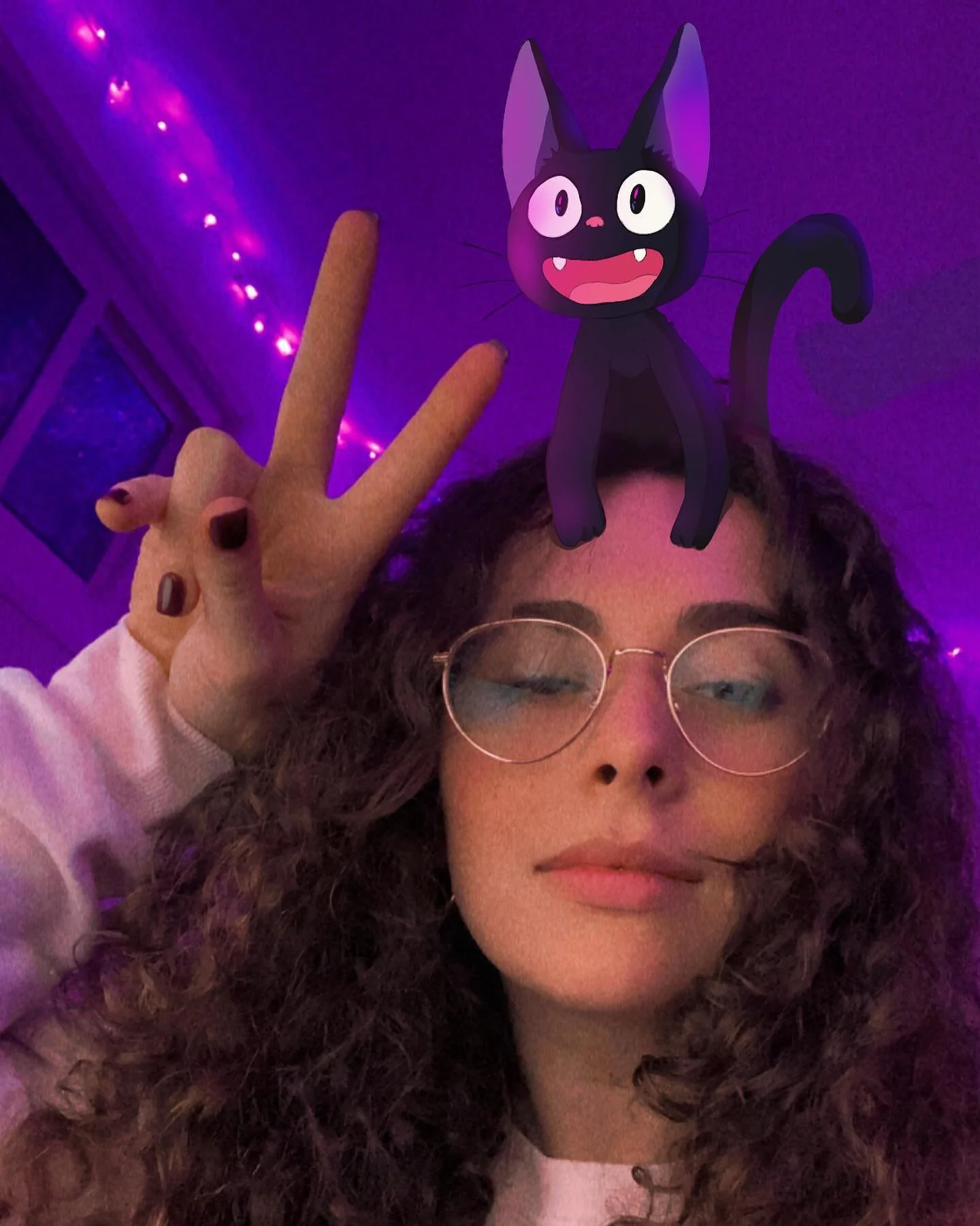 Don&rsquo;t speak to me or my son ever again 🐈&zwj;⬛ Bringing illustration into regular photos has become one of my favorite things! ✨(First person to recognize the cat in this photo, wins a free illustration 👀) #graphicdesign #digitalart