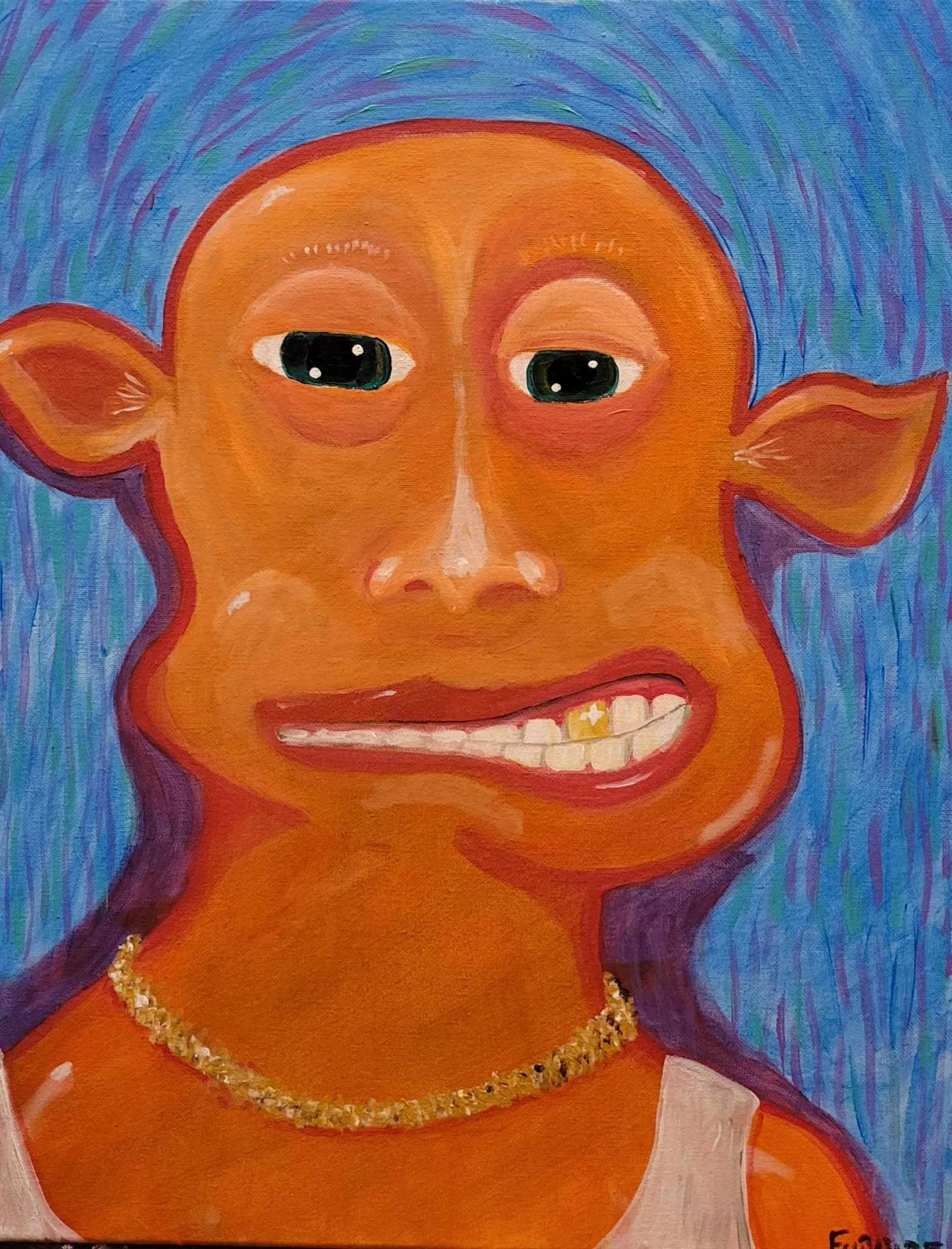 $200.00 Dude with gold