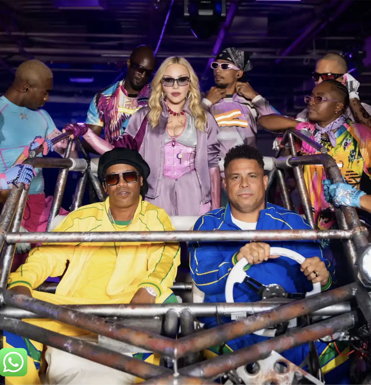 Madonna, Ronaldo, Ronaldhino, &amp; Dancers x Fifa World Cup | Styled by Rita Melssen