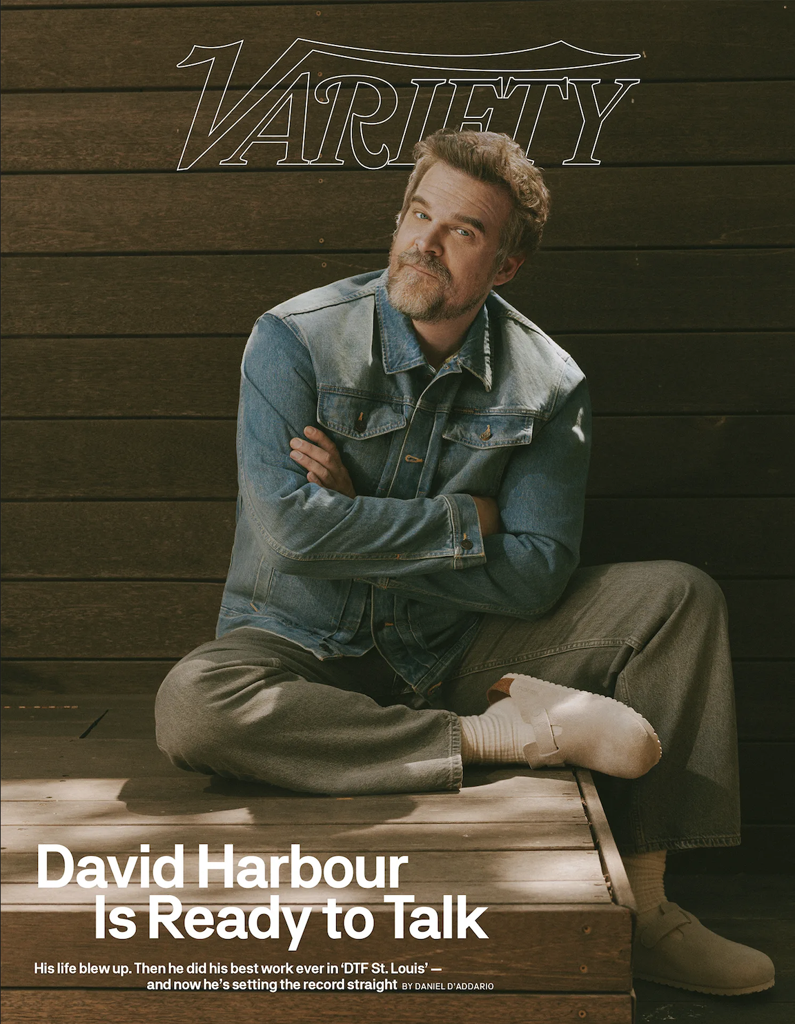 David Harbour x Variety | Styled by Michael Fisher