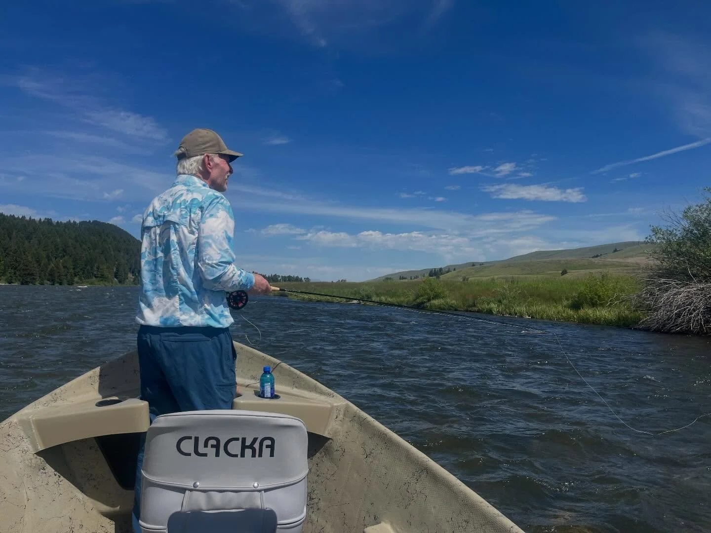 Has anybody watched &ldquo;The Madison&rdquo; series yet on Paramount network?? This was the last time I was on the Madison with my old man, aka Waco Jonny Dean!! #themadison #paramount #taylorsheridan #vgoutdoors #madisonriver