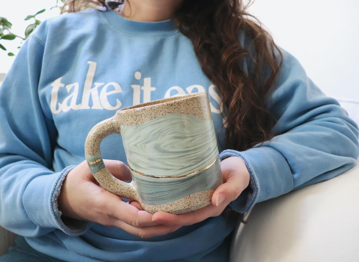 I hope YOU&rsquo;RE taking it easy! (or at least will be this weekend!) Thank you to everyone that has shopped my latest drop, I&rsquo;m so glad you are as excited about this new BIG mug size as I am! Some colors and styles sold out quickly but I sti