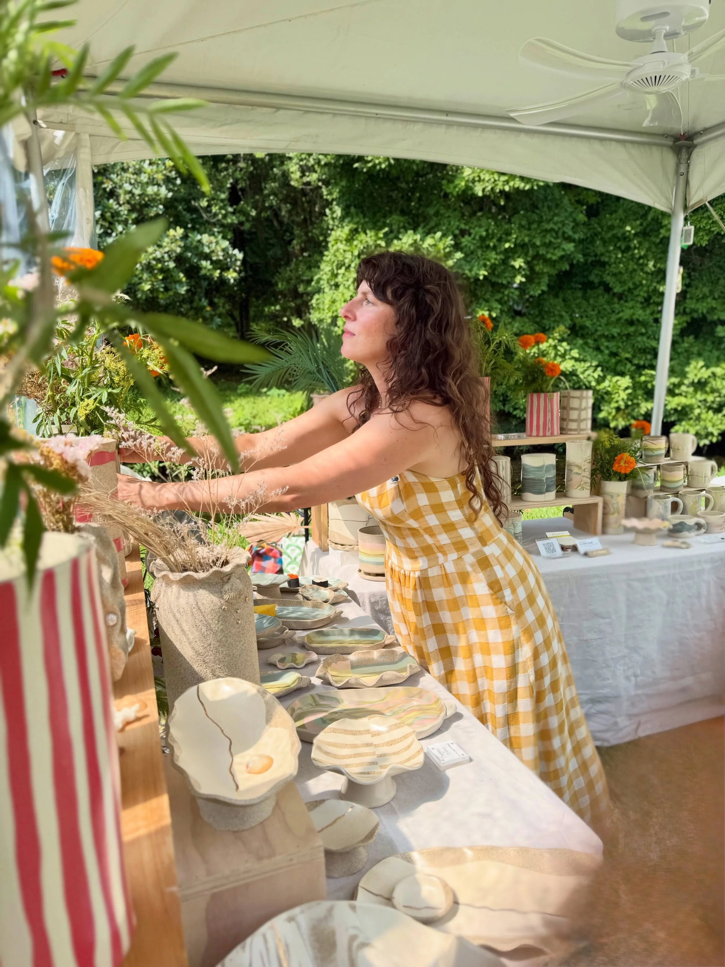 Some captured moments setting up at @winterthurmuse Artisan Market this past weekend. What an absolutely dreamy location! 🌿🎪
Thank you to the wonderful organizers and staff that made this market so special. And thank you to all the lovely folks who