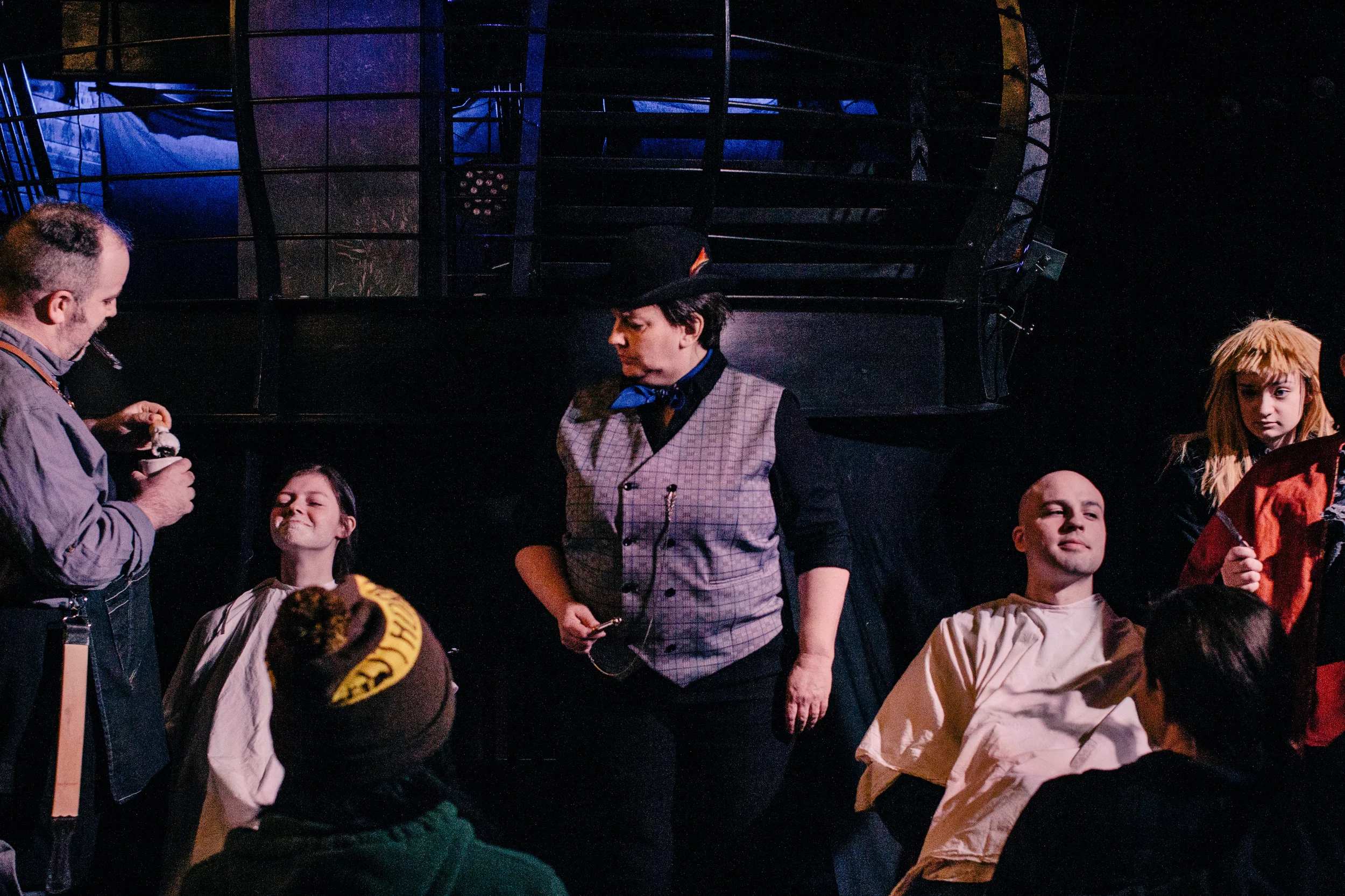 They pulled audience members for the contest, which Todd wins without breaking a sweat. Pirelli arranges to pay him later.