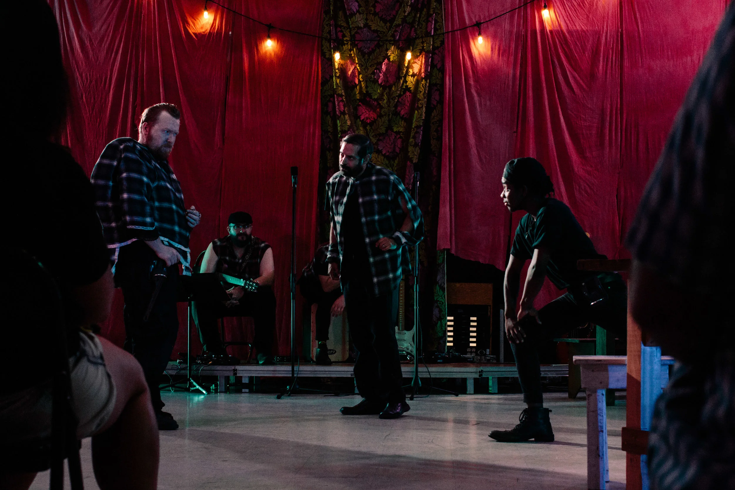Richard dispatches assassins to kill his brother Clarence, who is next in line for the throne.