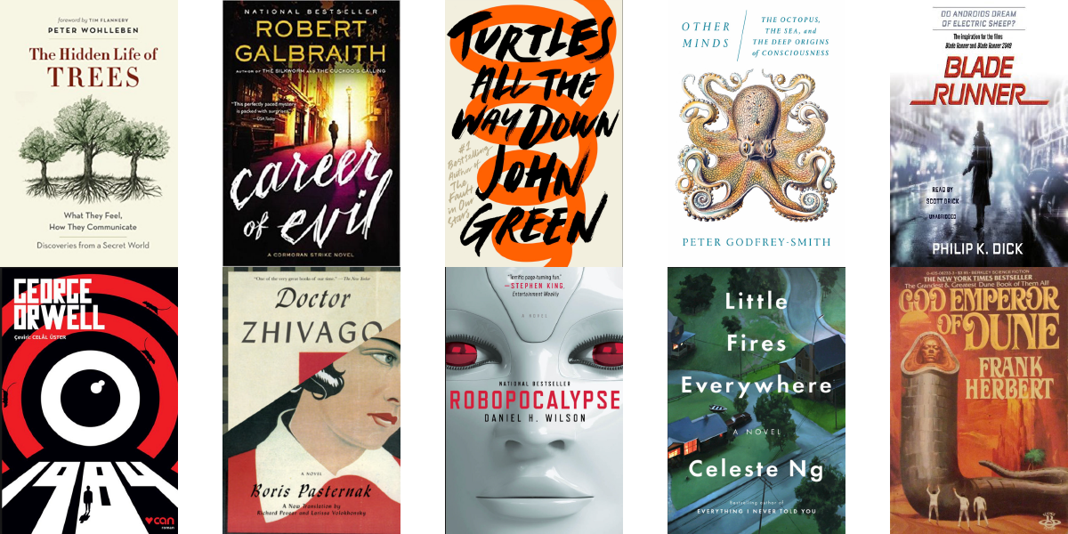 My Current Book Recommendations