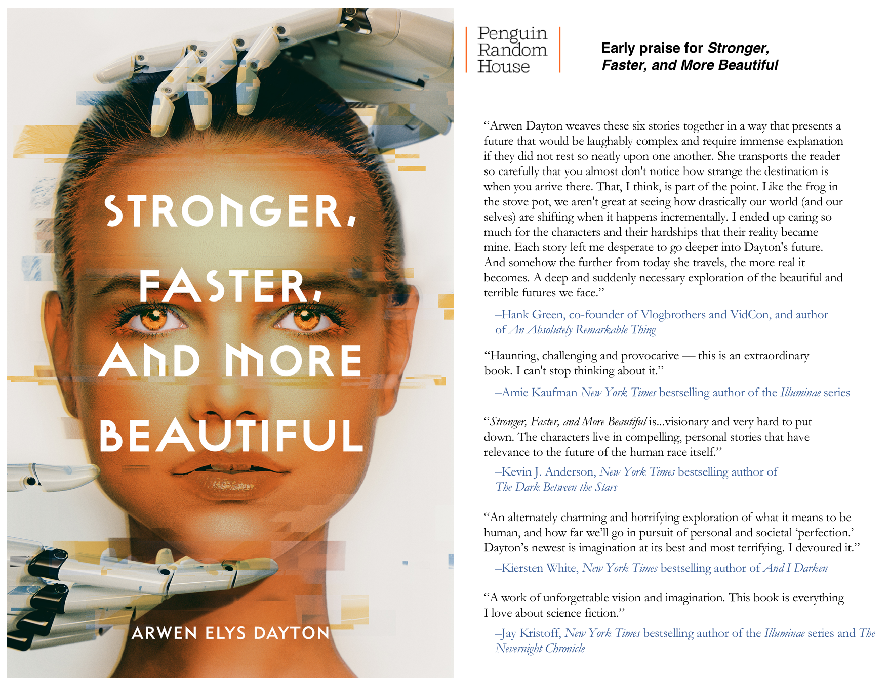 Stronger, Faster, and More Beautiful Early Testimonials