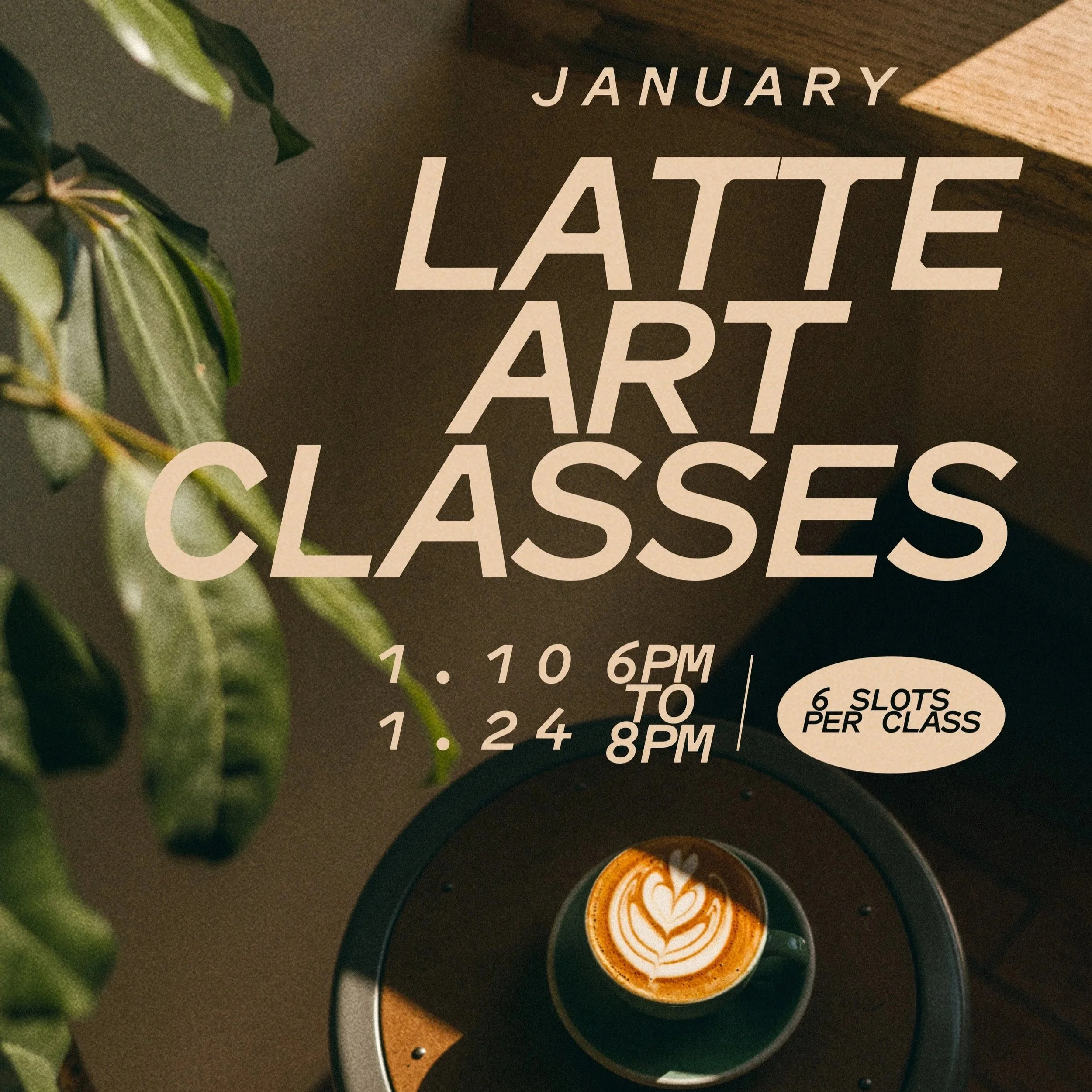 Latte Art Class - Beginner
