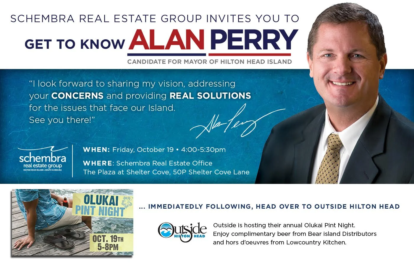 Get to Know Alan Perry + Olukai Pint Night