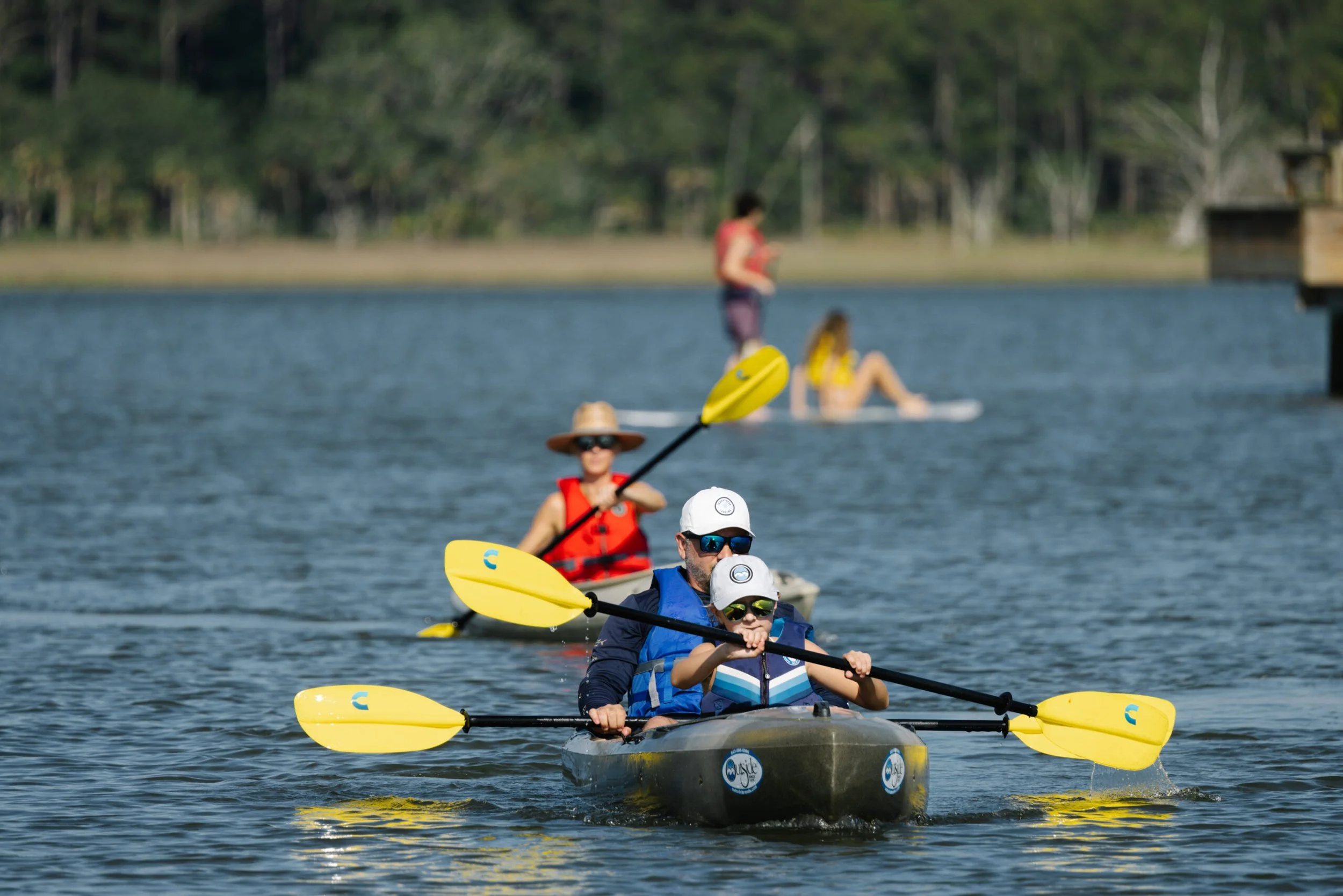 Kids in Kayaks