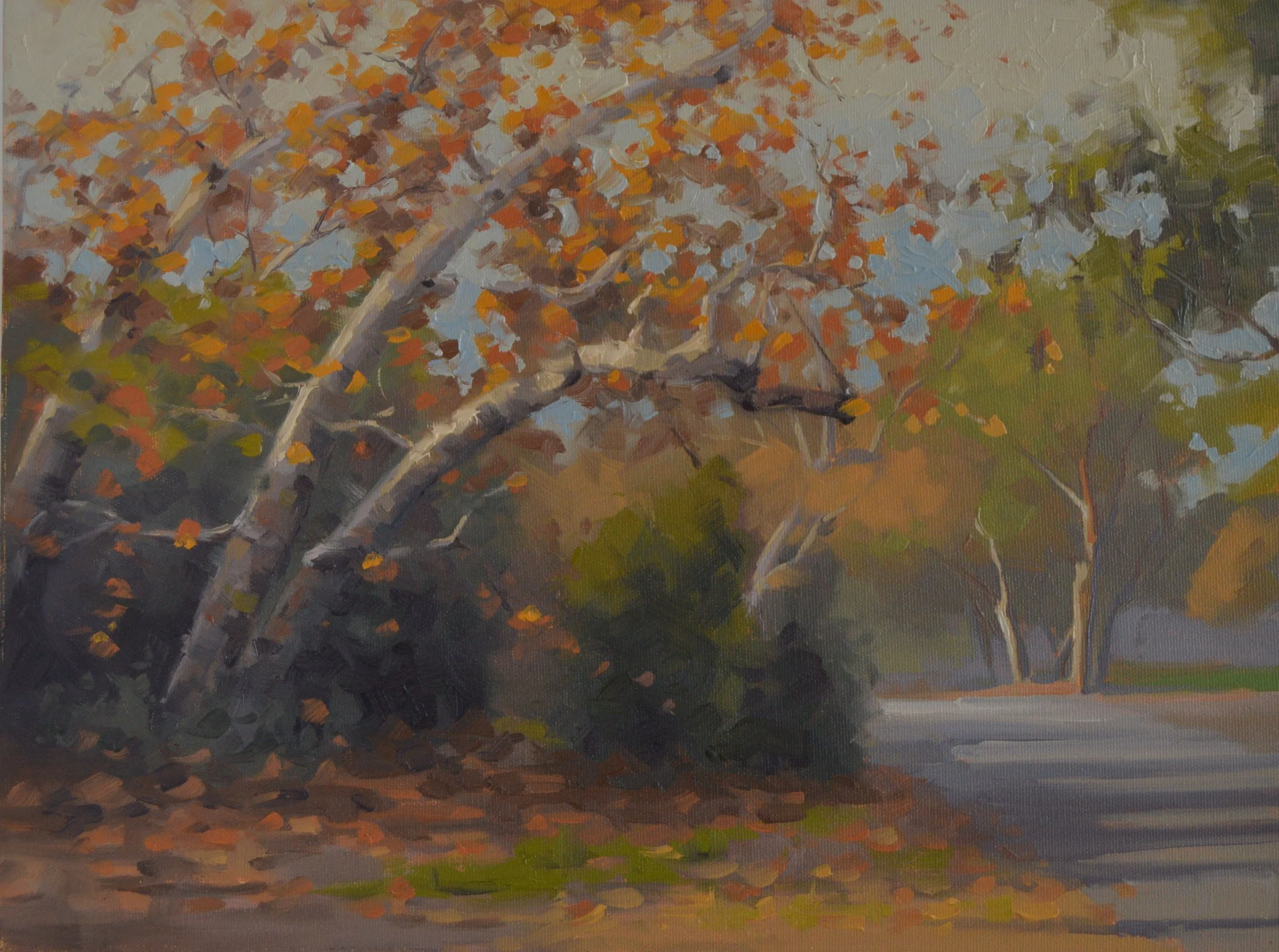 Autumn Stroll 12x16.JPG