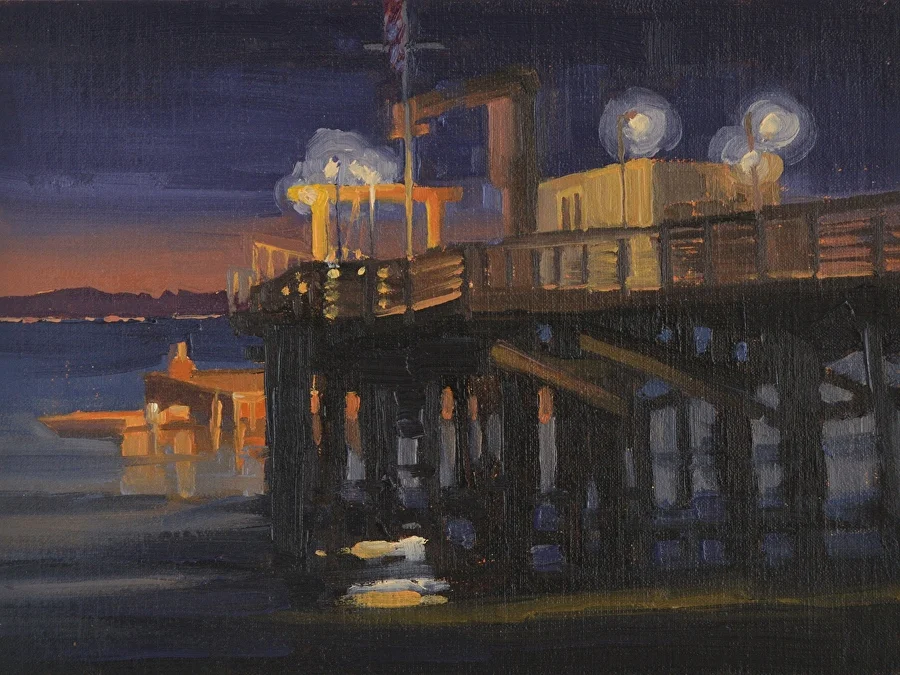 Night in Two Harbors