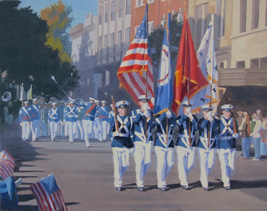 The Red, White and Blue