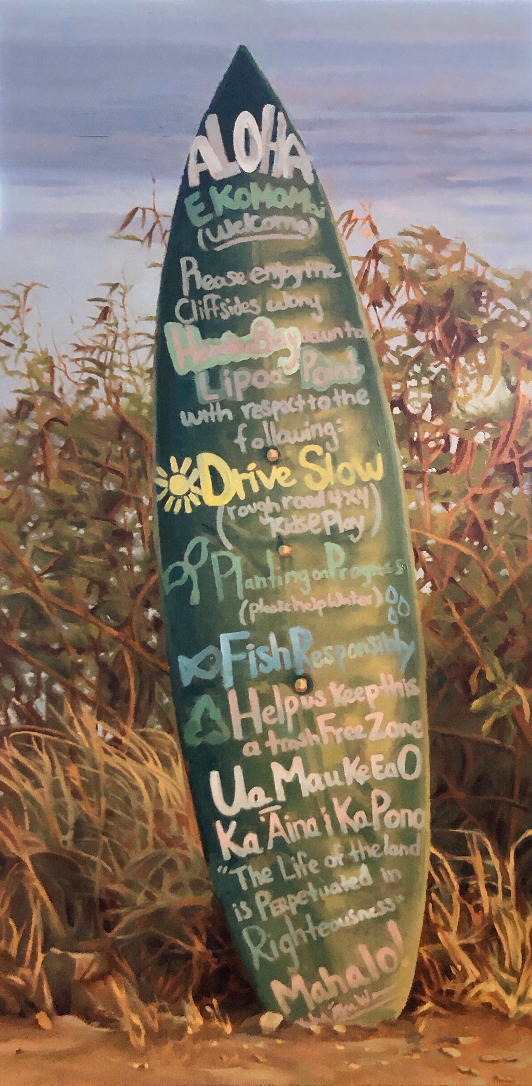 Signposts Along the Way, Maui