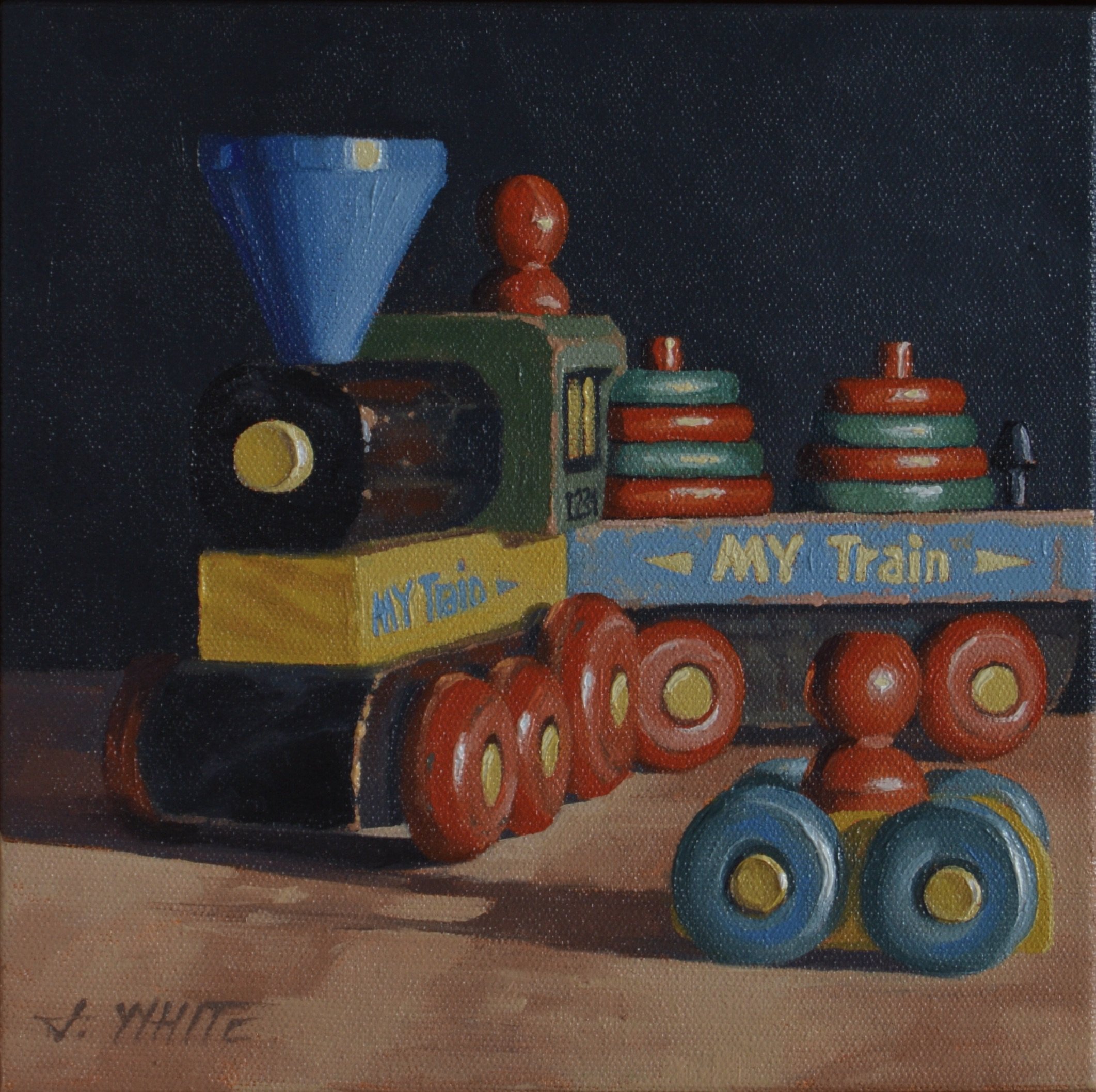 Toy Train unframed 8x8.JPG