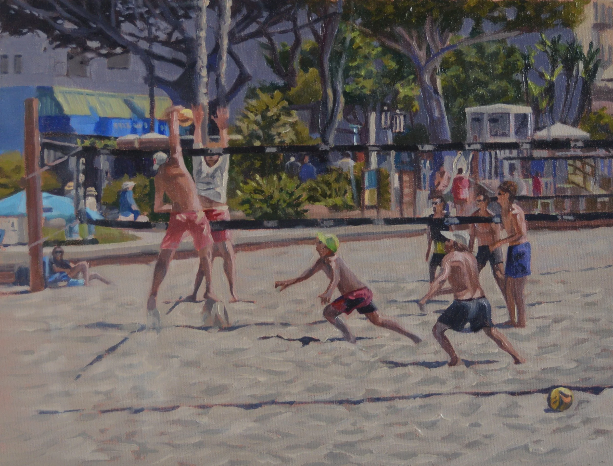 Pick-Up Volleyball, Laguna Beach